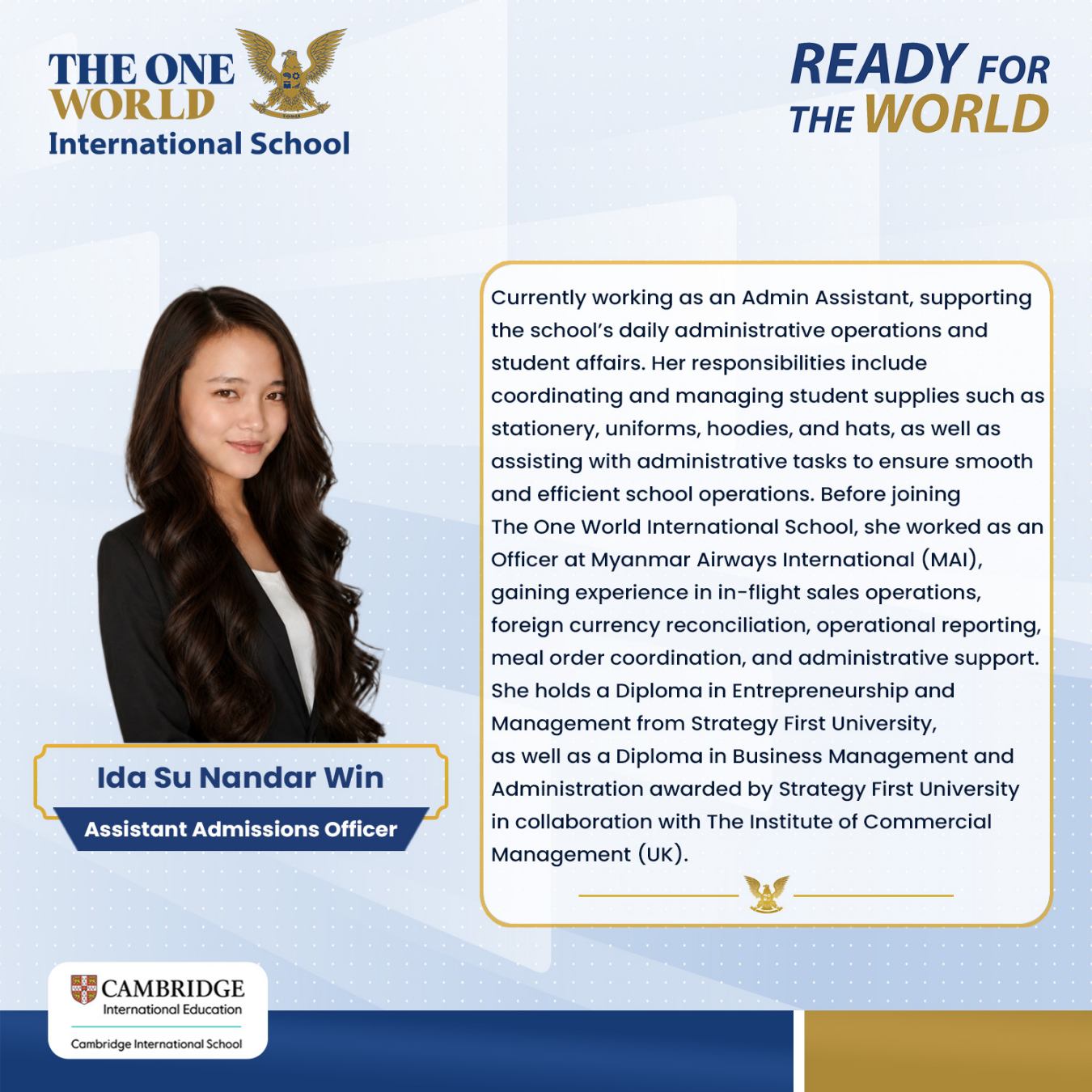 Ms. Su Nandar Win Ida