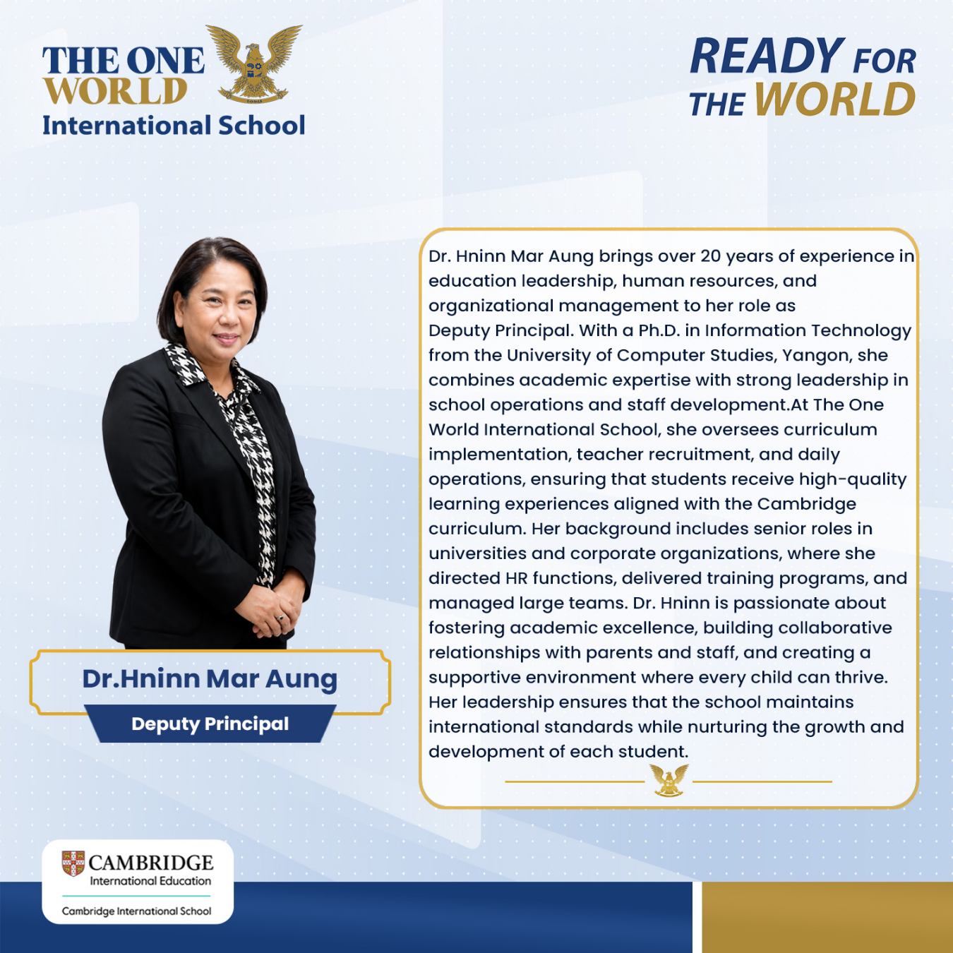 Ms. Hninn Mar Aung